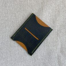 Grafton. Leather two pocket card holder