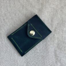 Hilcott. Leather seven pocket folding wallet